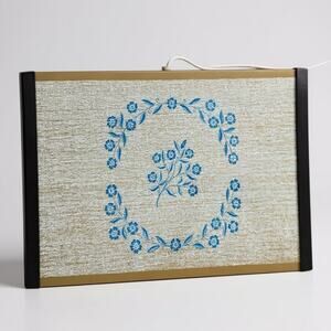 Vintage Hot Plate Warm-O-Tray Electric Food Warmer Cornflower Blue WORKS